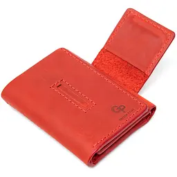 Жіночий гаманець GRANDE PELLE 8х10х1,5 см acs0022473 - мініатюра 3