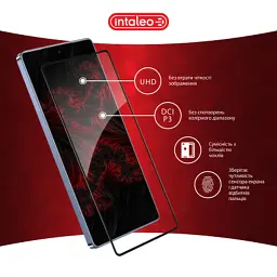 Скло захисне Intaleo Full Glue Infinix Note 40 4G Black (1283126594915) - мініатюра 4