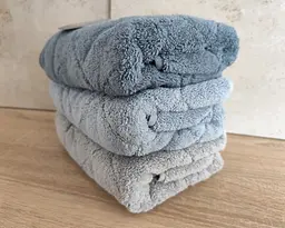 Набір турецьких махрових рушників Cestepe MicroCotton Premium 3 штуки 50x90 Eva 1 щільність 600 г/м2 - мініатюра 4