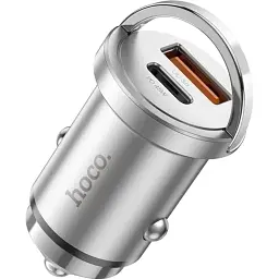 АЗУ HOCO NZ10 Handy PD45W+QC3.0 Silver 6942007601825 - мініатюра 3
