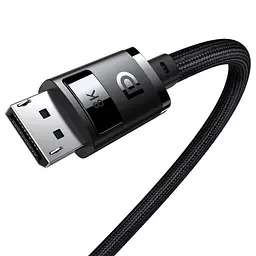 Дата кабель Baseus High Definition Series DP 8K to DP 8K (1.5m) (B00633706111) Cluster Black - мініатюра 2