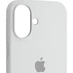 Чохол Silicone Case для Apple iPhone 16 White AA [115095] - мініатюра 3