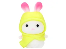 Фігурка антистрес METR зайчик 7см жовтий борошно 5991