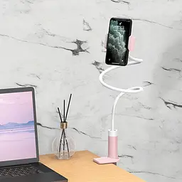 Підставка тримач для планшета Hoco PH23 Balu Tablet PC stand біло рожева - мініатюра 4