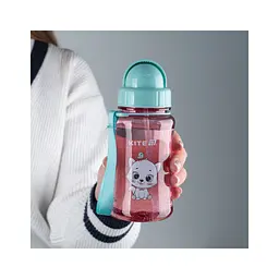 Поїльник-непроливайка Kite Kitty, 350 мл, рожева (K25-399-2)