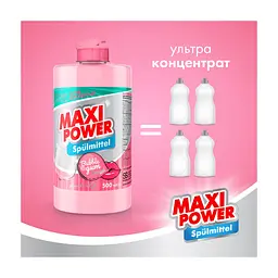 Средство для ручного мытья посуды Maxi Power Бабл Гам 500 мл (4823098411963) - миниатюра 3