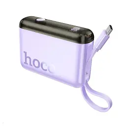 Портативна батарея Powerbank Hoco J139 Hero 22.5W+PD20W Cable Type-C 10000mAh Purple