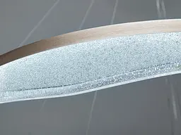 Підвісна LED-люстра Diasha MD86672/800+600+400CG для вітальні, зали та сходів, пульт, 122 W, 78 см, 14-20m2 - мініатюра 5