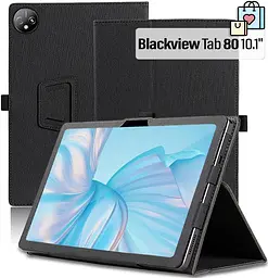 Чохол до планшета BeCover Slimbook Blackview Tab 80 10.1" Black (713717)