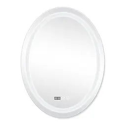 Дзеркало Qtap Mideya 600x800 (DC-F801) з LED-підсвічуванням та антизапотіванням QT2078F801W, Білий - мініатюра 4