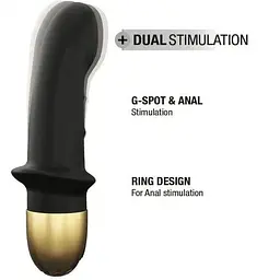 Вібратор Dorcel Mini Lover Black 2.0 перезаряджається - мініатюра 6