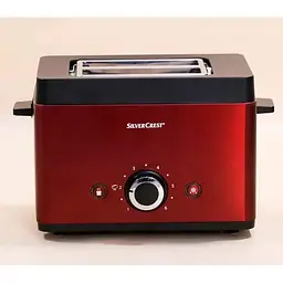 Тостер Silver Crest STS 850 A1 Red Німеччина - мініатюра 4