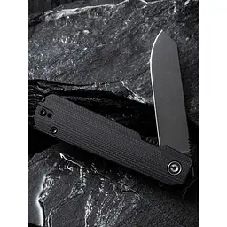 Ніж складаний кишеньковий Civivi Sendy, (7.2 см) Nitro-V / G10 чорний - мініатюра 14