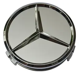 Ковпачки маточини на титани Mercedes-Benz 60 / 56 мм 1 шт - мініатюра 4