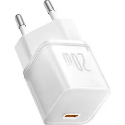 Мережевий зарядний пристрій Baseus GaN5S Fast Charger 20W White (P10162503213-00) [105950] - мініатюра 2