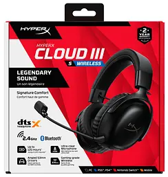 Гарнiтура HyperX Cloud III S Black (A59YZAA) - мініатюра 9