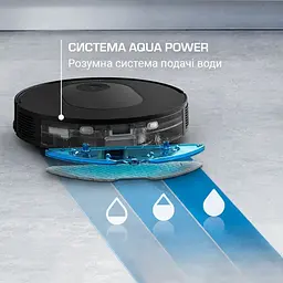 Робот-пилосос Rowenta X-Plorer Serie 65 миючий 2300ПаВт чорний (RR8L65WH) - мініатюра 3