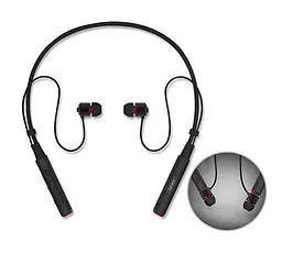 Вакуумні Bluetooth навушники‑гарнітура Remax RB‑S6 Чорні - мініатюра 2