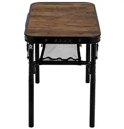 Стіл Bo-Camp Woodbine 56x34 см Black/Wood look (1404191) (DAS303265) - мініатюра 3