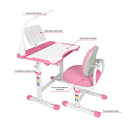 Комплект дитячих меблів Cubby Vivo Pink - мініатюра 2