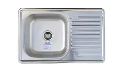 Кухонна мийка Romzha Petrika 1.0C Textura RO43522, Сірий