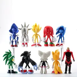 Колекційний набір фігурок іграшки Сонік Бум Sonic the Hedgehog 10 шт - мініатюра 3