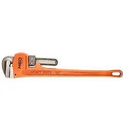 Ключ трубний Stillson робочий діапазон 0-65мм 450мм Neo Tools hoz0013677