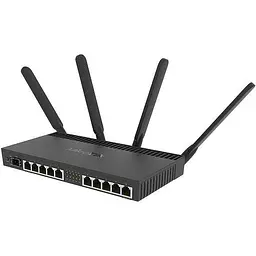 Бездротовий маршрутизатор (роутер) Mikrotik RB4011iGS+5HacQ2HnD-IN - мініатюра 2