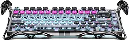 Клавіатура GravaStar Mercury V75 Pro 80keys Magnetic Jade Gaming 8K USB-A RGB Cyberpunk (GS_V75_PRO_RM_EGRY) - мініатюра 4
