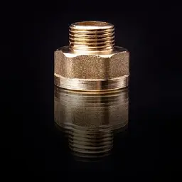 Перехідник Lexline К.0640-В 3/8"х1/2" НВ посилений латунь 30412 - мініатюра 2
