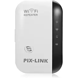 Ретранслятор Wi-Fi Pix-Link LV-WR03 репітер підсилювач сигналу White (16170) - мініатюра 2