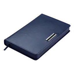 Щоденник недатований Buromax Salerno A6 штучна шкіра 336 сторінок синій (BM.26030-02) - мініатюра 4