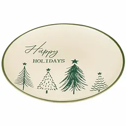 Тарілка Ardesto Christmas New Year's кераміка 21 см (AR3090) - мініатюра 2