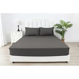 Простирадло на гумці Soho Dark Gray 90 х 200 см (03-BT-0933-Dark Gray) - мініатюра 2