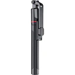 Монопод-штатив WiWU Bluetooth Selfie Stick Tripod with LED Black (Wi-SE015) [163485] - мініатюра 3