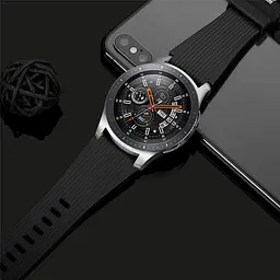 Ремінець 22 мм BeWatch ECO2 для Samsung Galaxy Watch 46mm | Samsung Gear S3 Чорний (1022101.3) - мініатюра 3