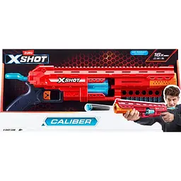 Скорострельный бластер Zuru X-Shot Excel-S1 Caliber 16 патронов (36675R)