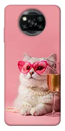 Чохол Demsky Pinky cat для Xiaomi Poco X3 NFC / Poco X3 Pro