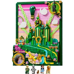 Конструктор LEGO Wicked Емеральд-сіті Настінний декор 1518 деталей (75685) - мініатюра 5