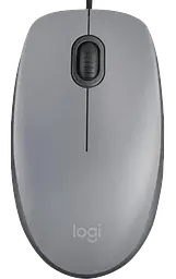 Міша Logitech M110 Silent-MID GRAY-USB-AKOYA (6857585)