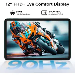 Планшет Doogee T36 12" 90Hz FHD+ /8GB/256GB/ T620 /8800mAh/ 13+8Мп / LTE / Blue - мініатюра 3