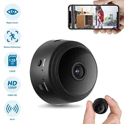 Мініатюрна WiFi міні камера FullHD модель А9 - мініатюра 3