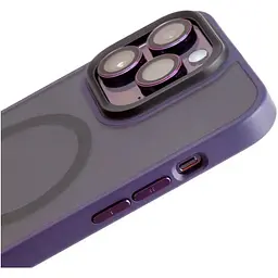 Чохол Blueo Frosted Anti-Drop with MagSafe для Apple iPhone 14 Pro Deep Purple [84455] - мініатюра 4
