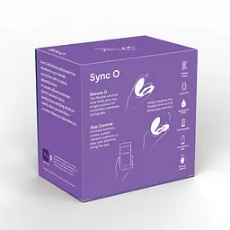 Смарт-вібратор для пар We-Vibe Sync O Light Purple, пульт ДК - мініатюра 11