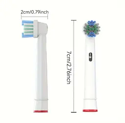 Змінні насадки для електричної зубної щітки Oral-B 4 шт., підходять для Precision Clean, Advance Power та ін. - мініатюра 5