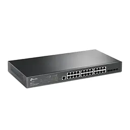 JetStream 24-портовий гігабітний L2 керований комутатор з 4 SFP слотами, SG3428 TP-LINK - мініатюра 2