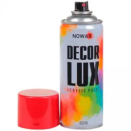 Акрилова фарба Nowax Спрей 450 мл Червона (traffic red/ral3020) - мініатюра 3