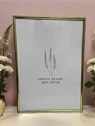 Pepco Фоторамка, золотий, 21 х 29,7 см