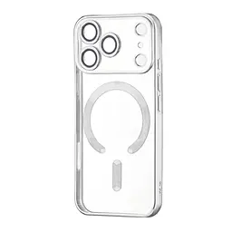 Чохол Ductil Metallic Edge with MagSafe (Protected Camera & Lens) iPhone 17 Pro Silver