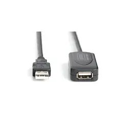 Дата кабель USB 2.0 AM/AF 20.0 m active Digitus (DA-73102) - мініатюра 2